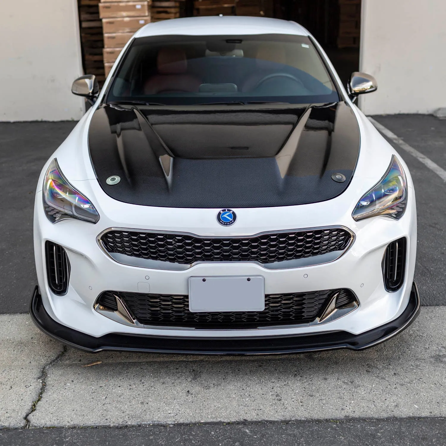 2018-2023 Kia Stinger Legato Carbon Fiber Front Lip