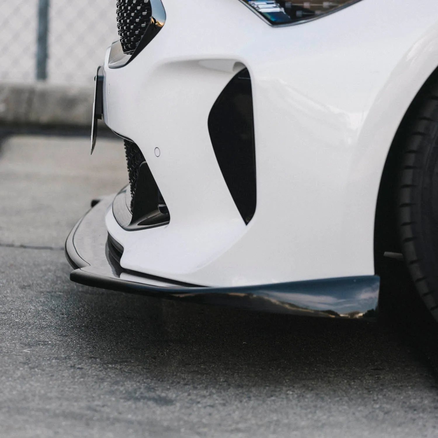 2018-2023 Kia Stinger Legato Carbon Fiber Front Lip