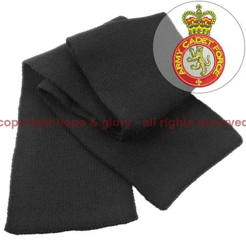 Army Cadet Force Heavy Knit Scarf