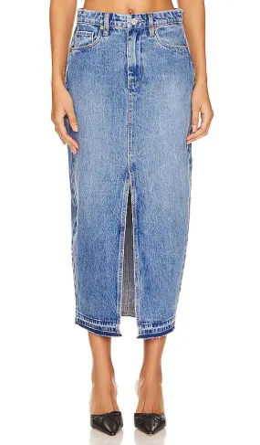 BLANKNYC Denim Pencil Skirt in Blue