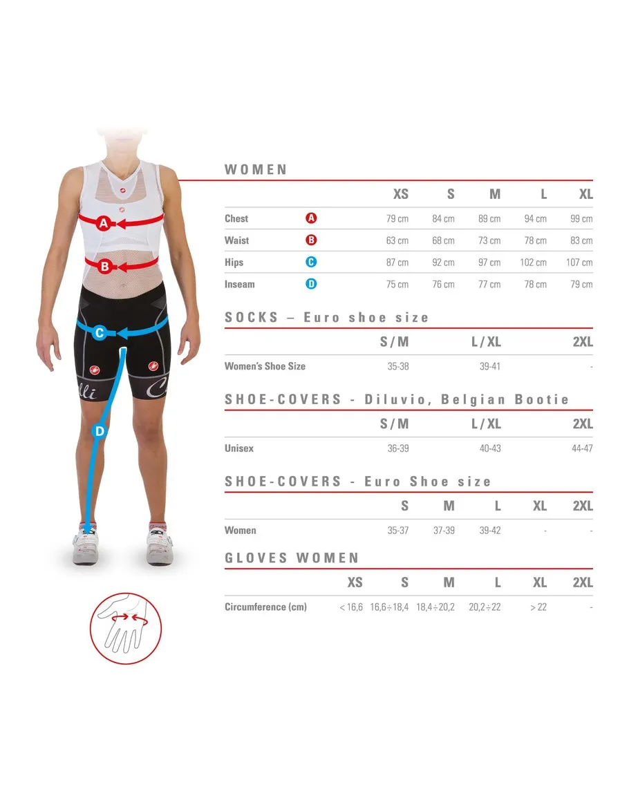 CASTELLI ALPHA ROS WOMEN LIGHT JACKET ROSSO CORSA ELECTRIC MAGENTA BLACK