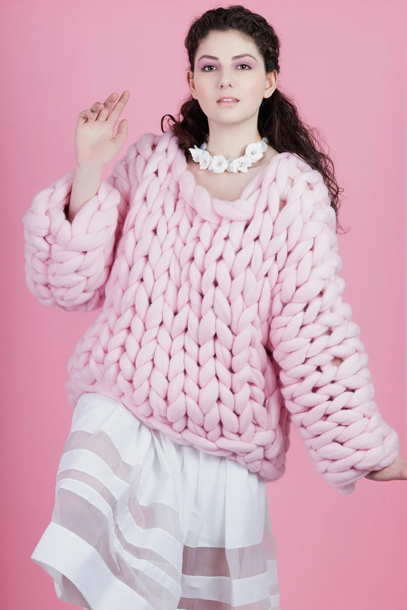 DIY Knit Kit for Merino Wool Sweater