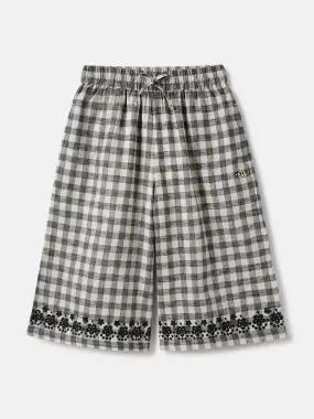 Elle Kids Black Wide Leg Trouser