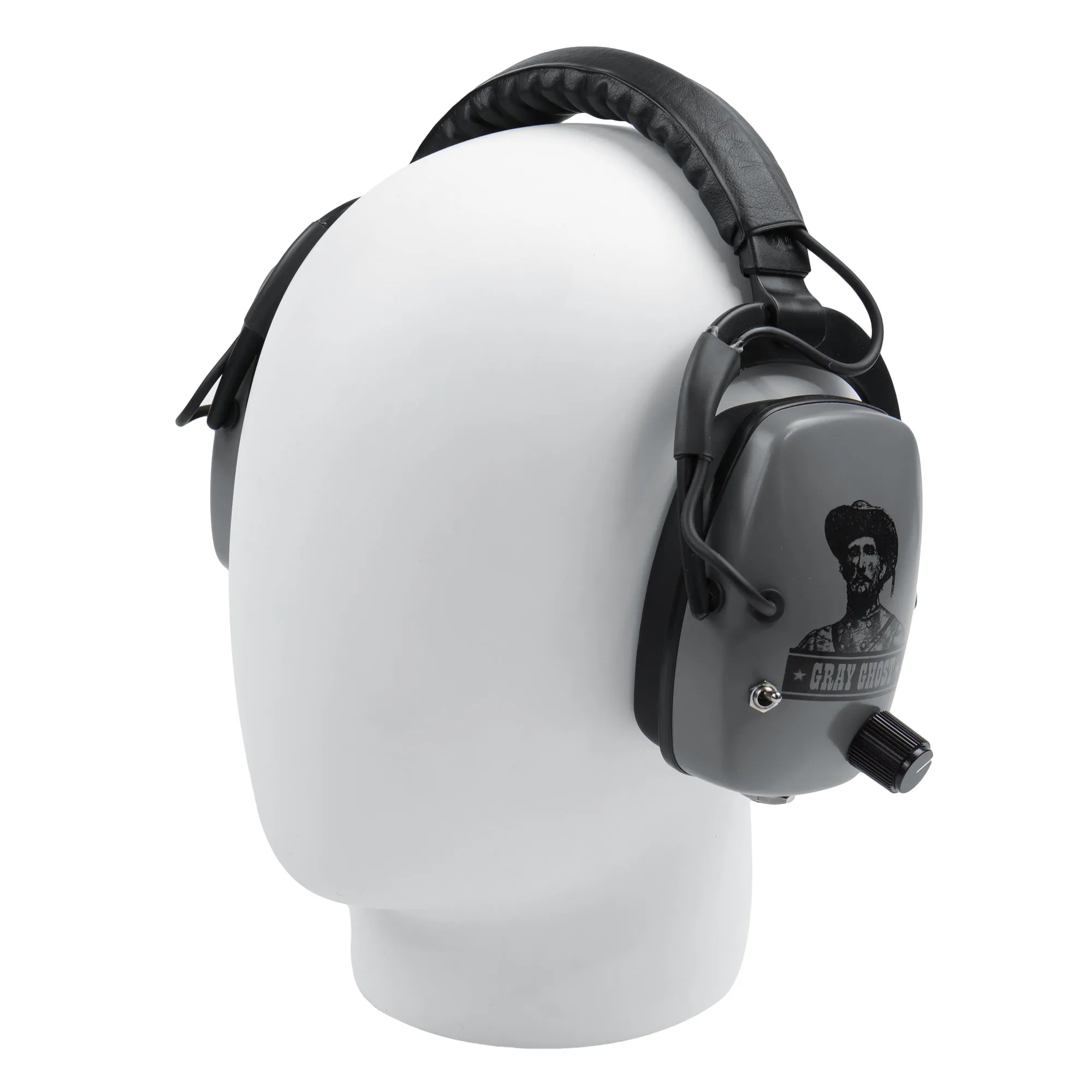 Gray Ghost NDT Platinum Headphones with Equinox Waterproof Plugs