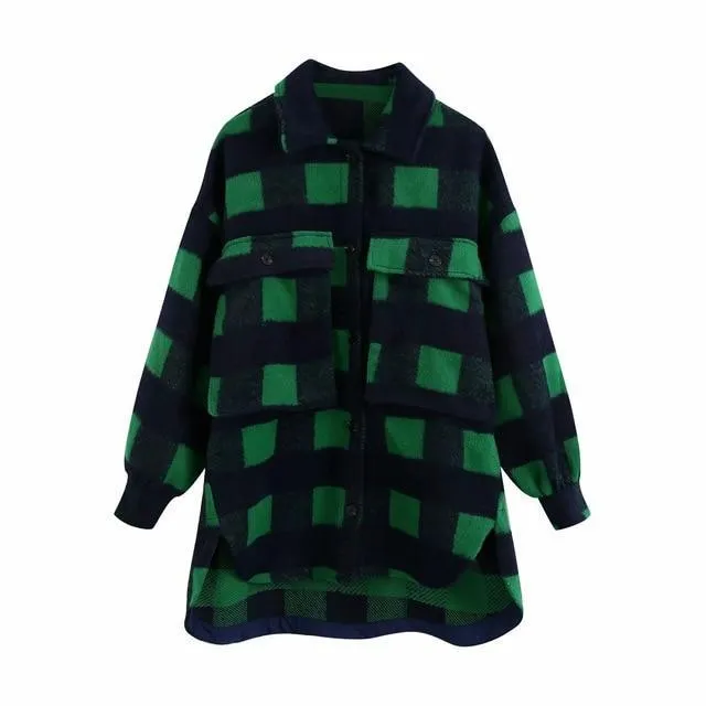 KOREAN OVERSIZE WOOL COAT