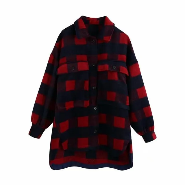 KOREAN OVERSIZE WOOL COAT