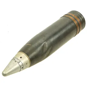 Original German WWII FlaK 88 Inert Projectile Converted to Drinking Decanter - Antigiftgasgranate