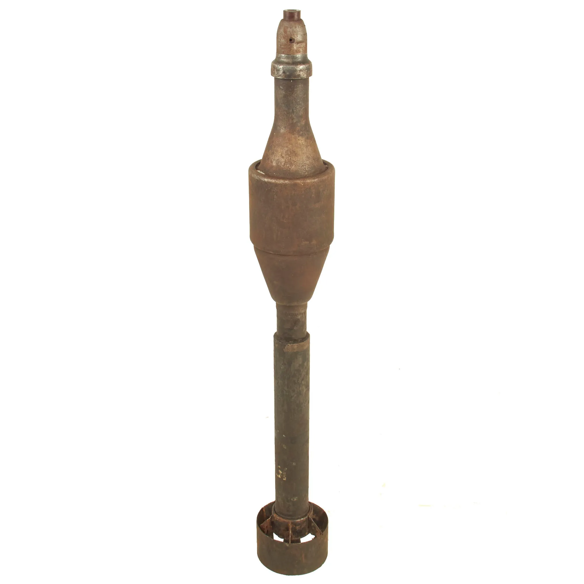 Original German WWII Inert Panzerschreck RPzB 54 Anti-Tank Rocket with Markings