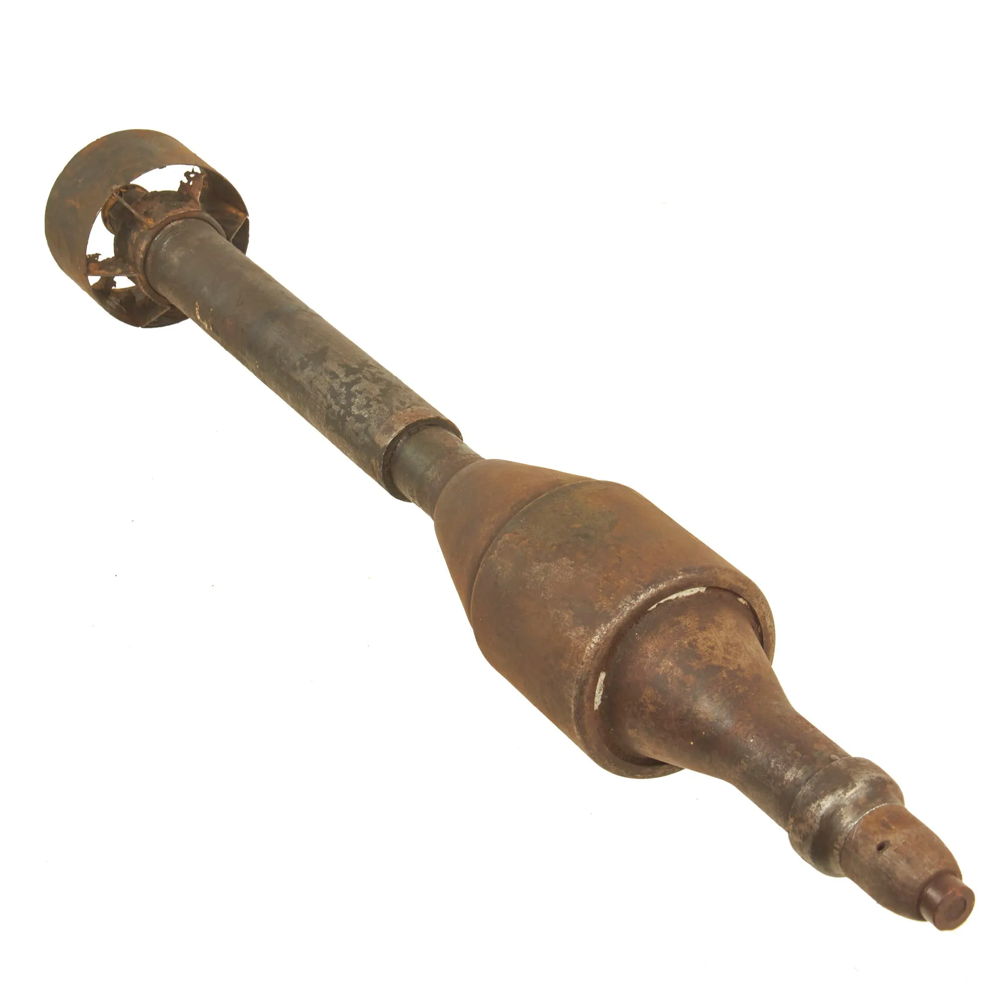 Original German WWII Inert Panzerschreck RPzB 54 Anti-Tank Rocket with Markings