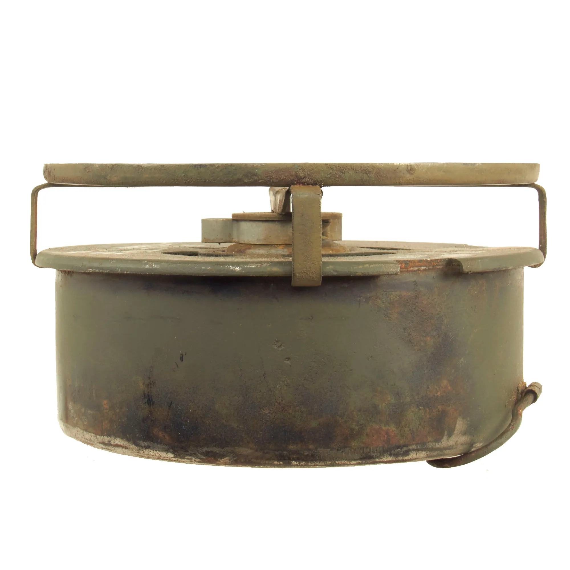Original U.S. WWII M1B1 Anti-Tank Inert Training Mine - Dated 1942