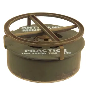 Original U.S. WWII M1B1 Anti-Tank Inert Training Mine - Dated 1942