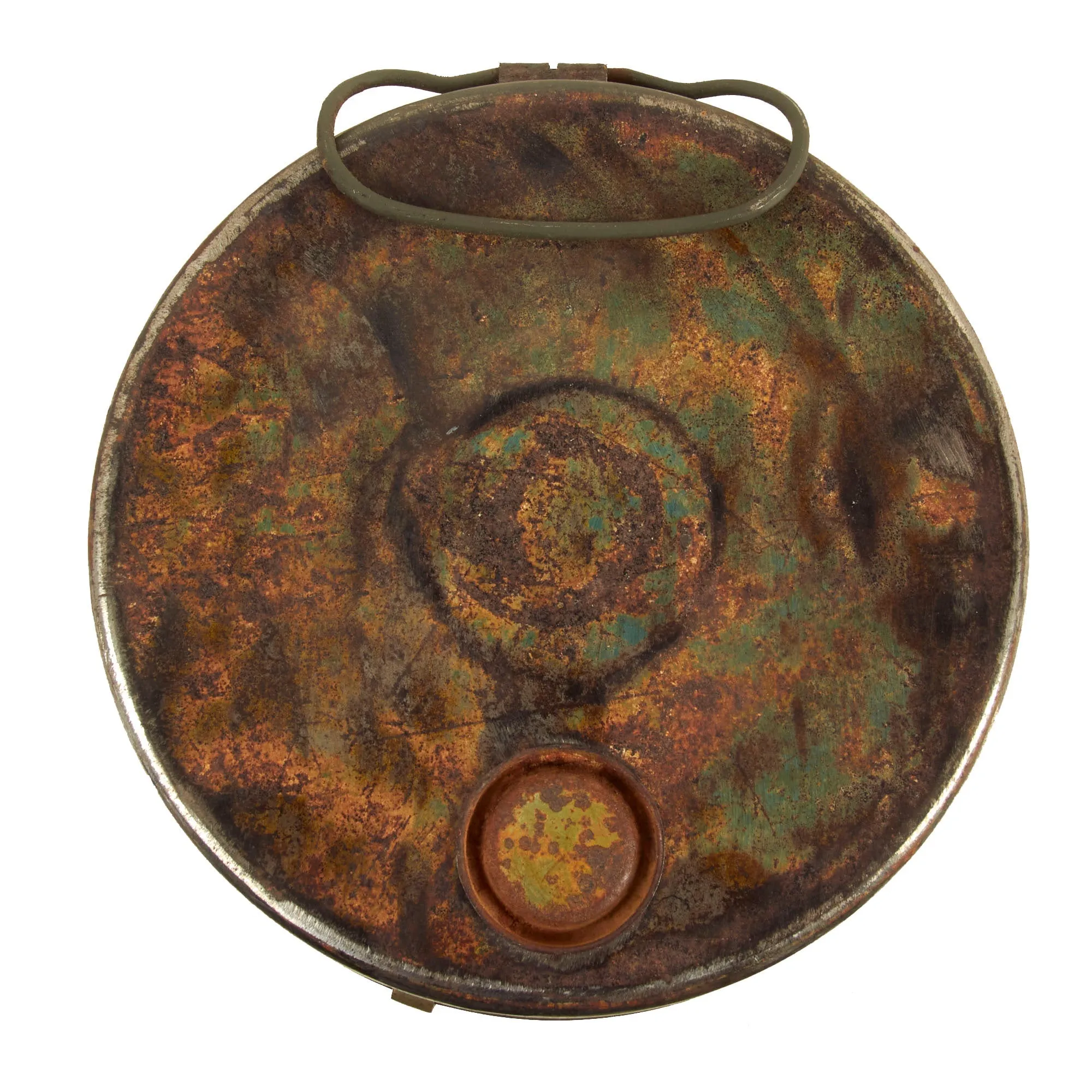Original U.S. WWII M1B1 Anti-Tank Inert Training Mine - Dated 1942