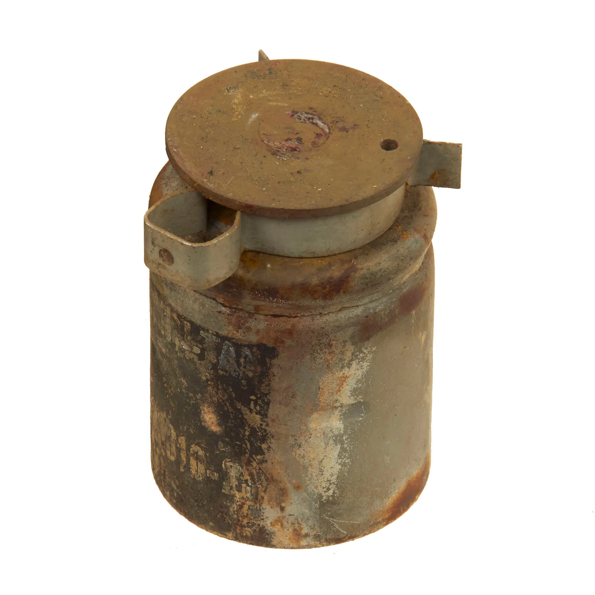 Original U.S. WWII M1B1 Anti-Tank Inert Training Mine - Dated 1942