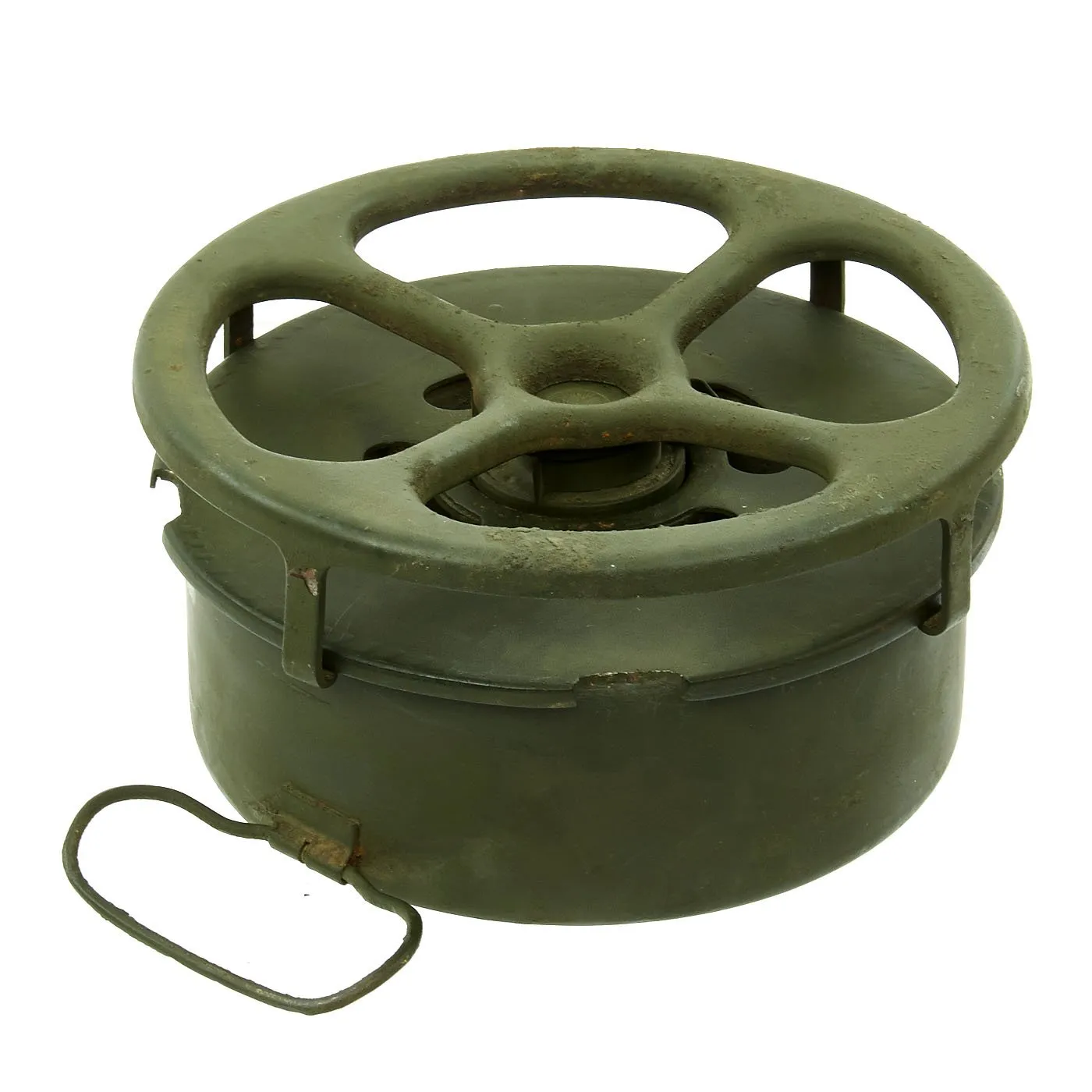 Original U.S. WWII M1B1 Anti-Tank Practice Training Mine - Inert