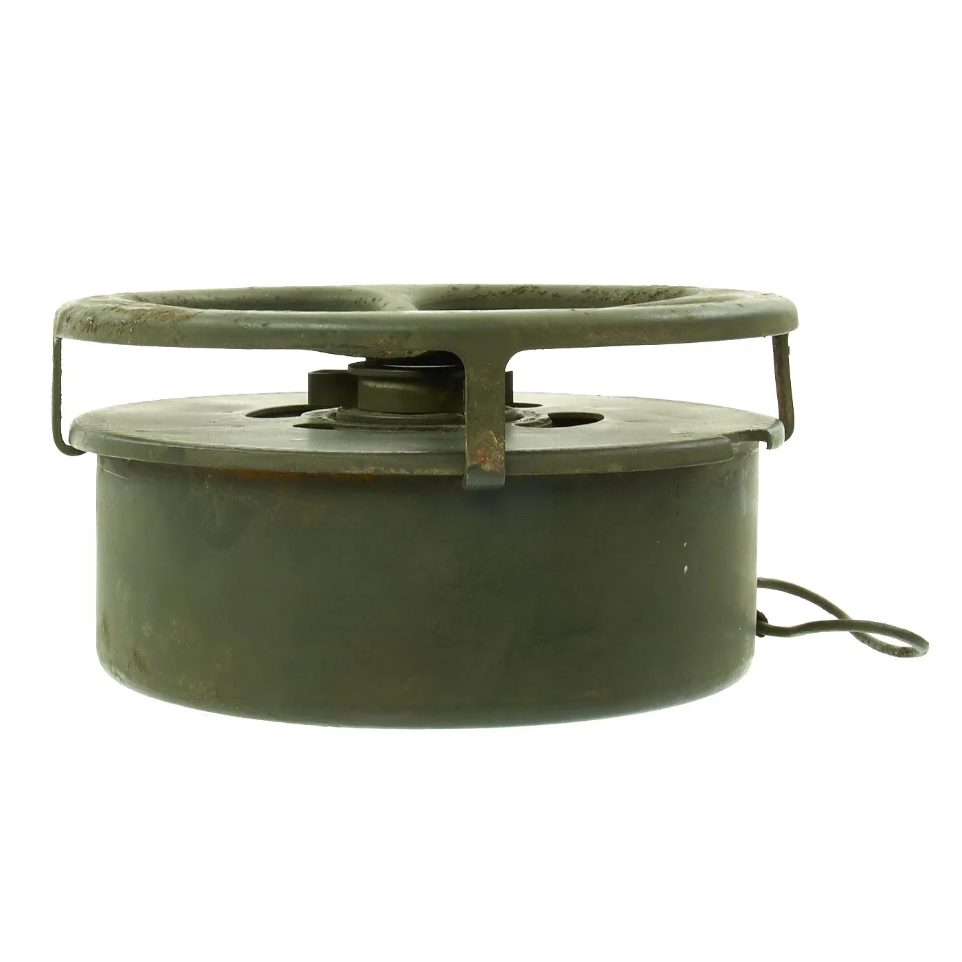 Original U.S. WWII M1B1 Anti-Tank Practice Training Mine - Inert