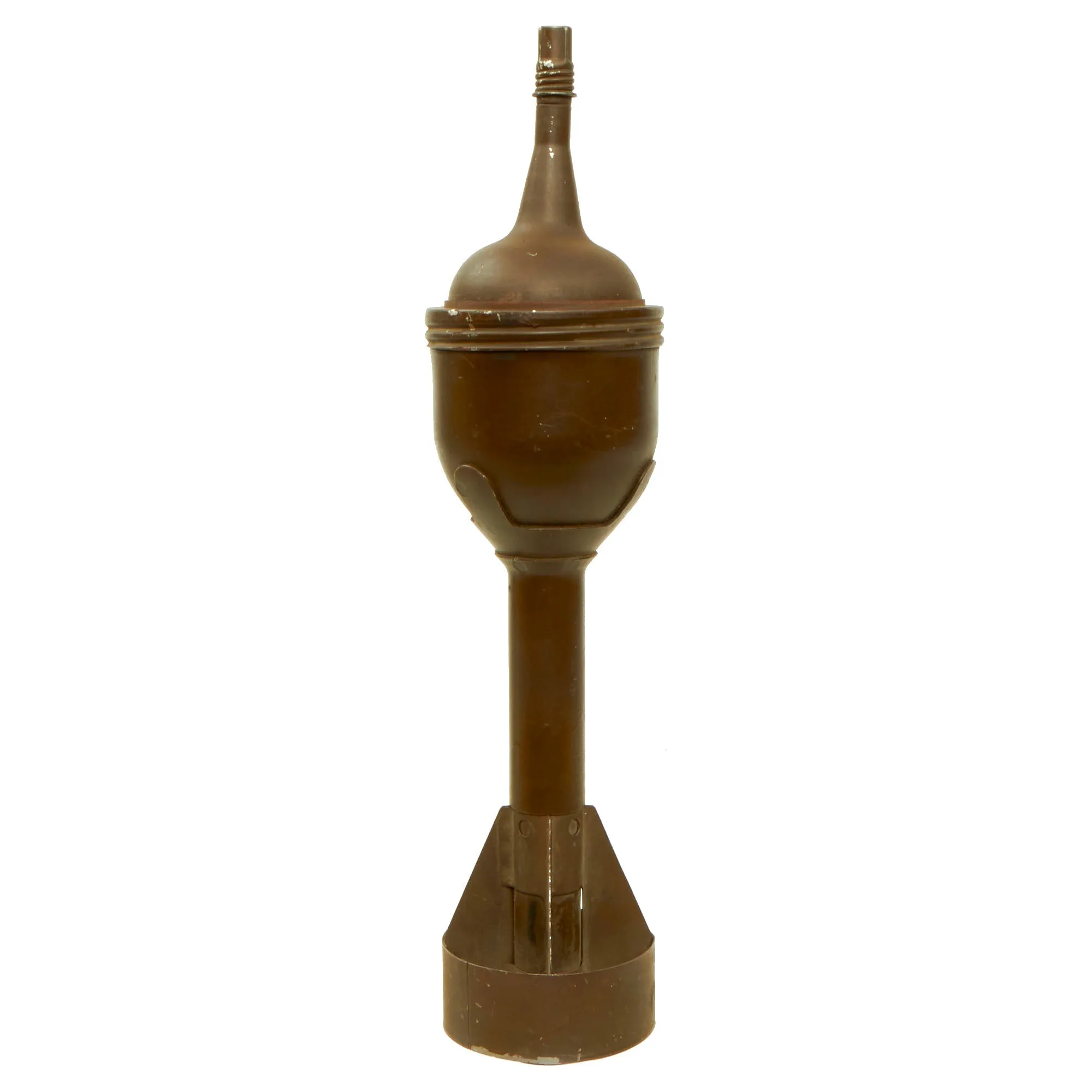 Original WWII British PIAT Anti-Tank Bomb Launcher Deactivated Round  Dated April 1945 - Mint Condition