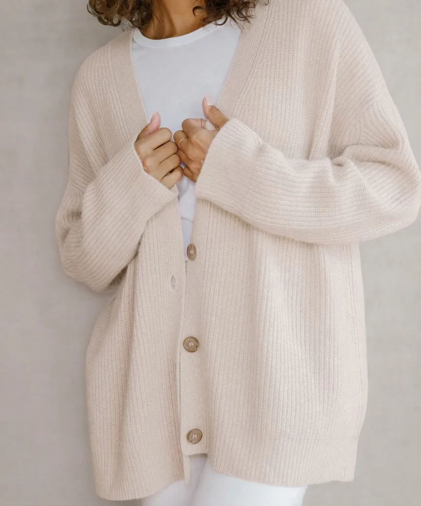 Riya - Cozy cardigan with buttons for Women