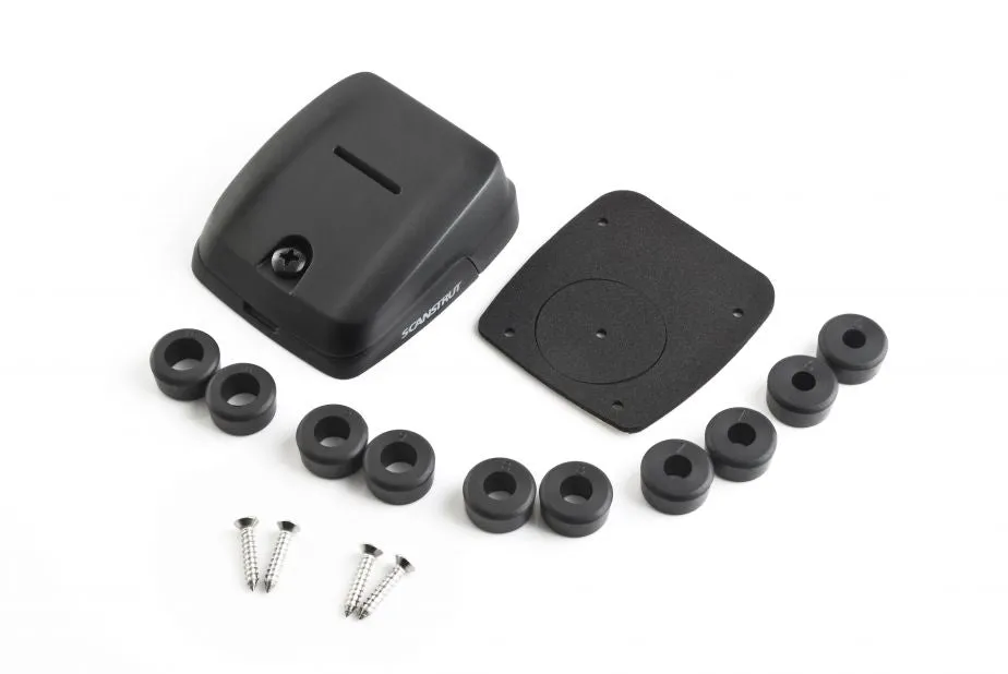 Scanstrut – Double Horizontal Cable Seal – For Dual 6-10mm Cables – Solar (DS-HD10-BLK)