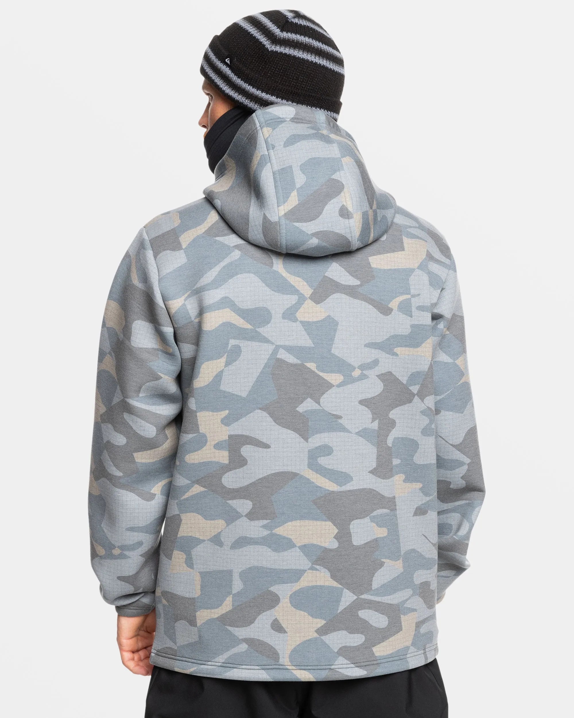 Shredder Hoodie - Puzzle Camo Ice Flow