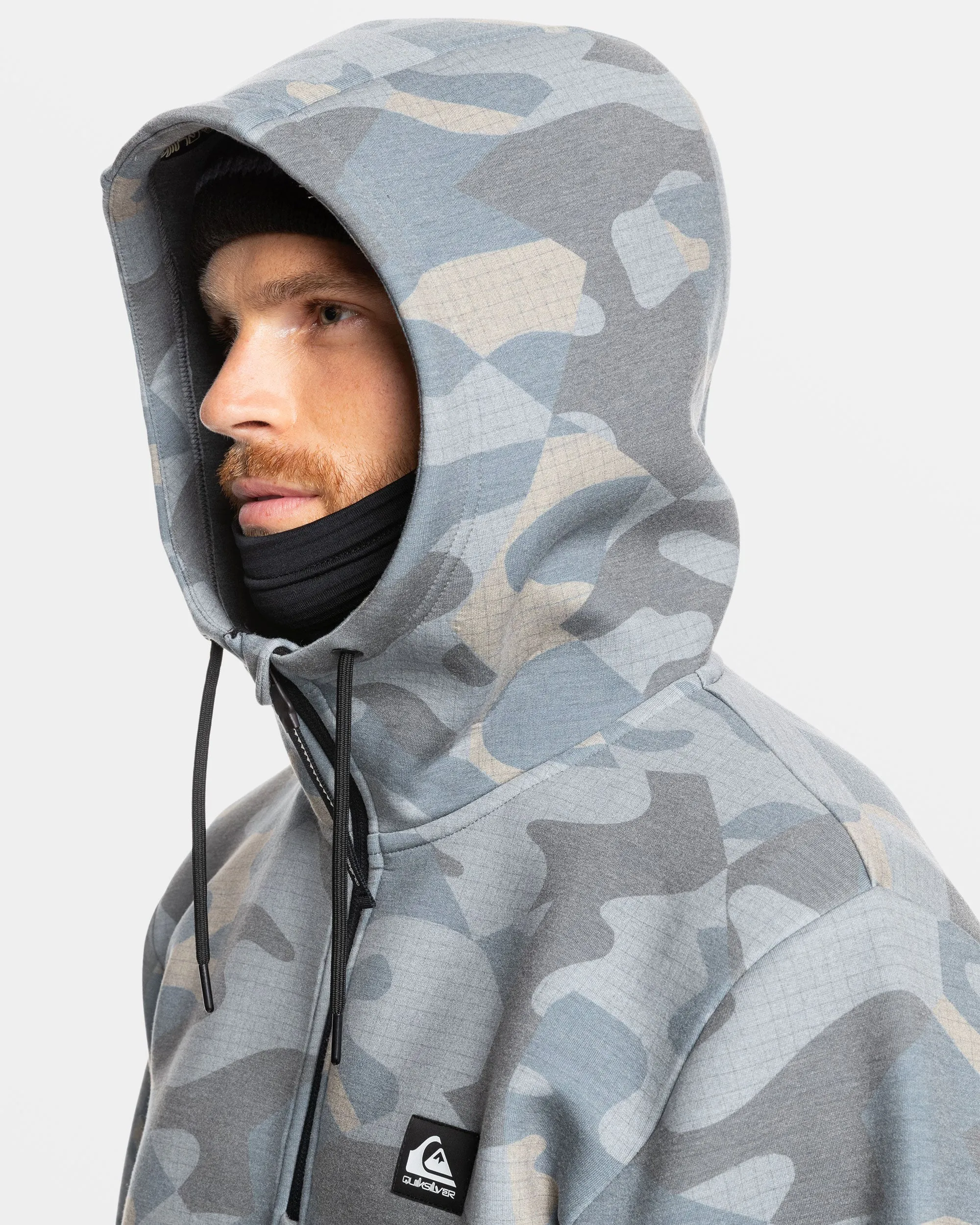 Shredder Hoodie - Puzzle Camo Ice Flow