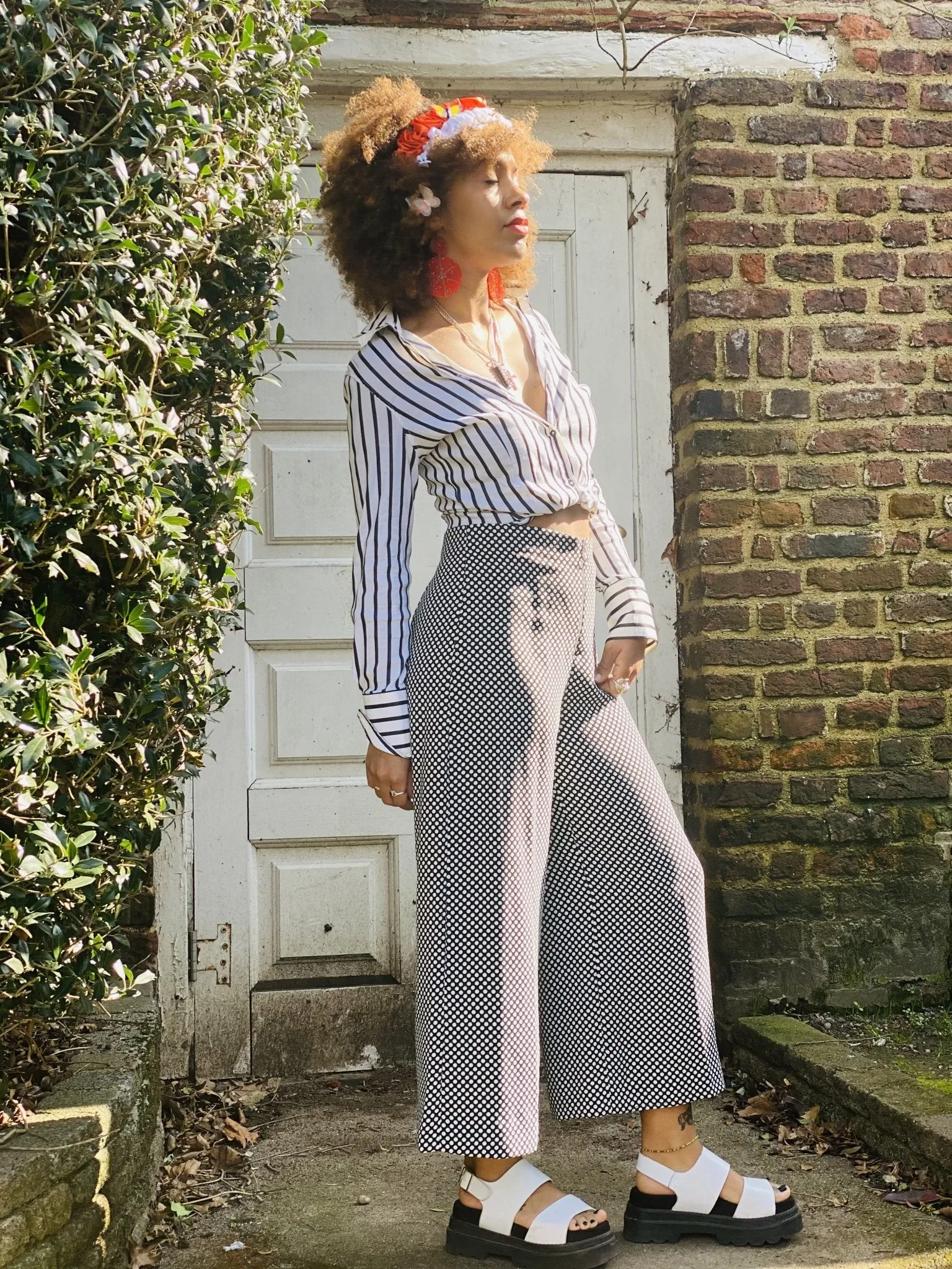 Snowdrop Polka Dot Culottes
