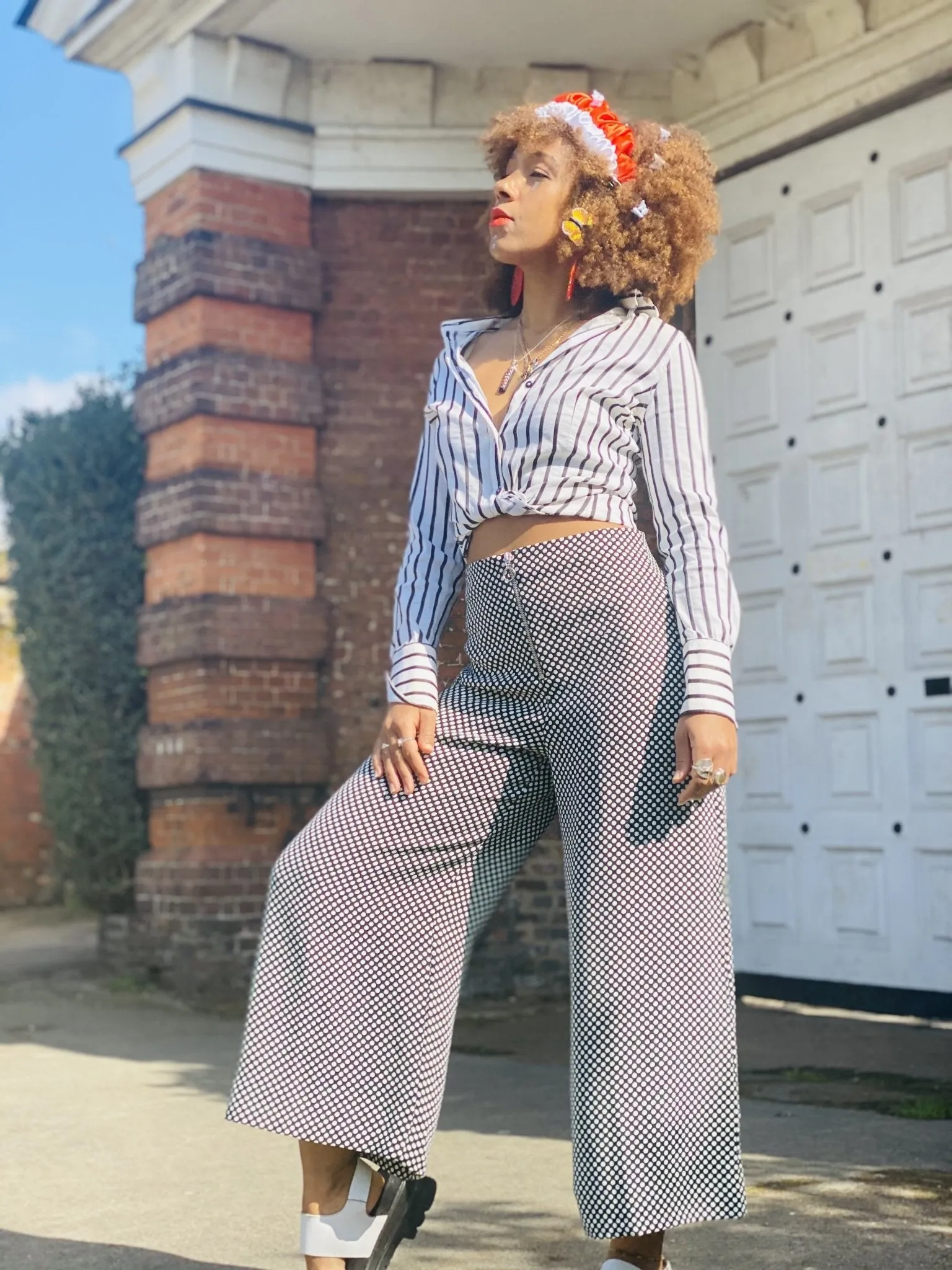 Snowdrop Polka Dot Culottes