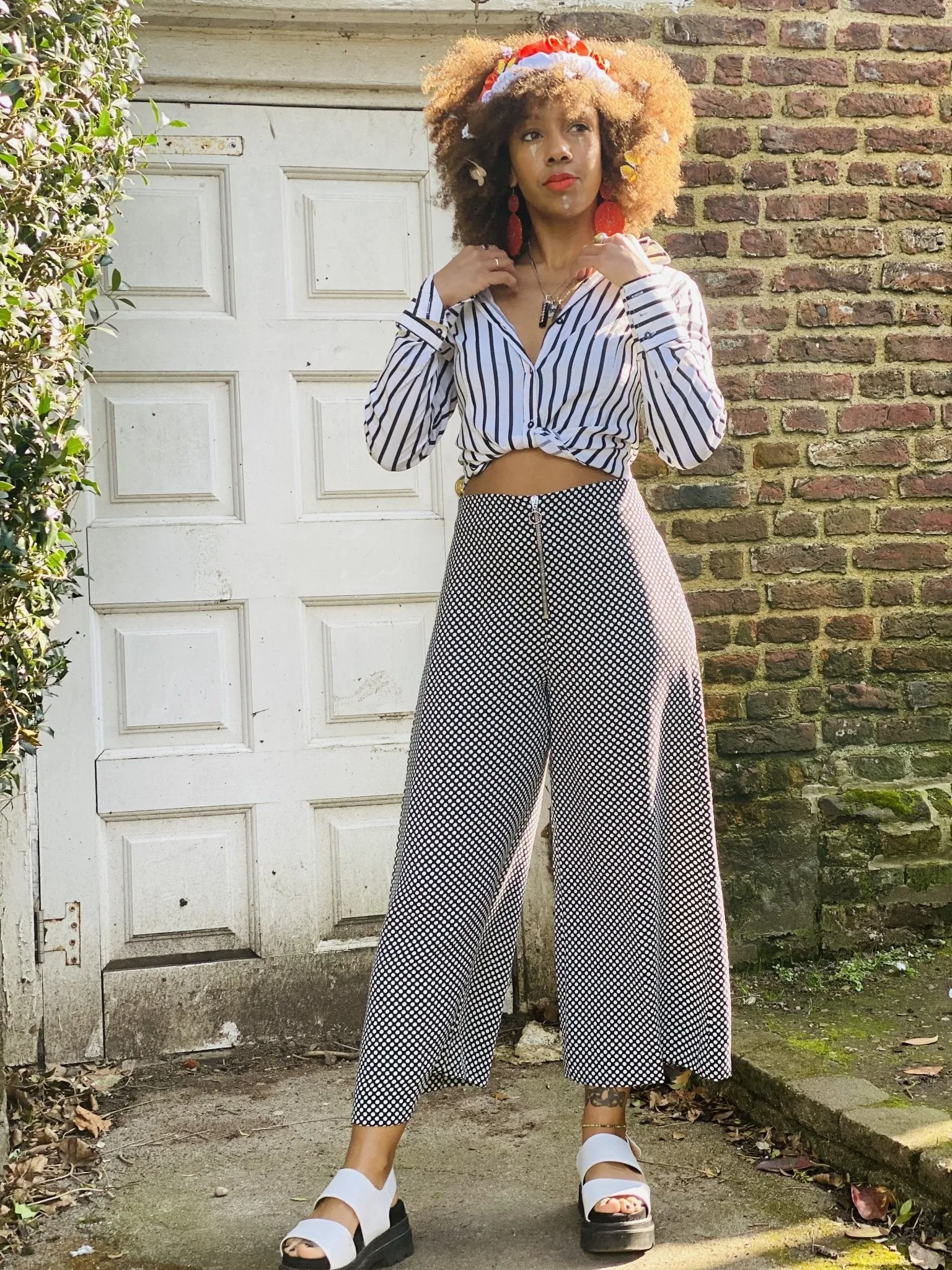 Snowdrop Polka Dot Culottes
