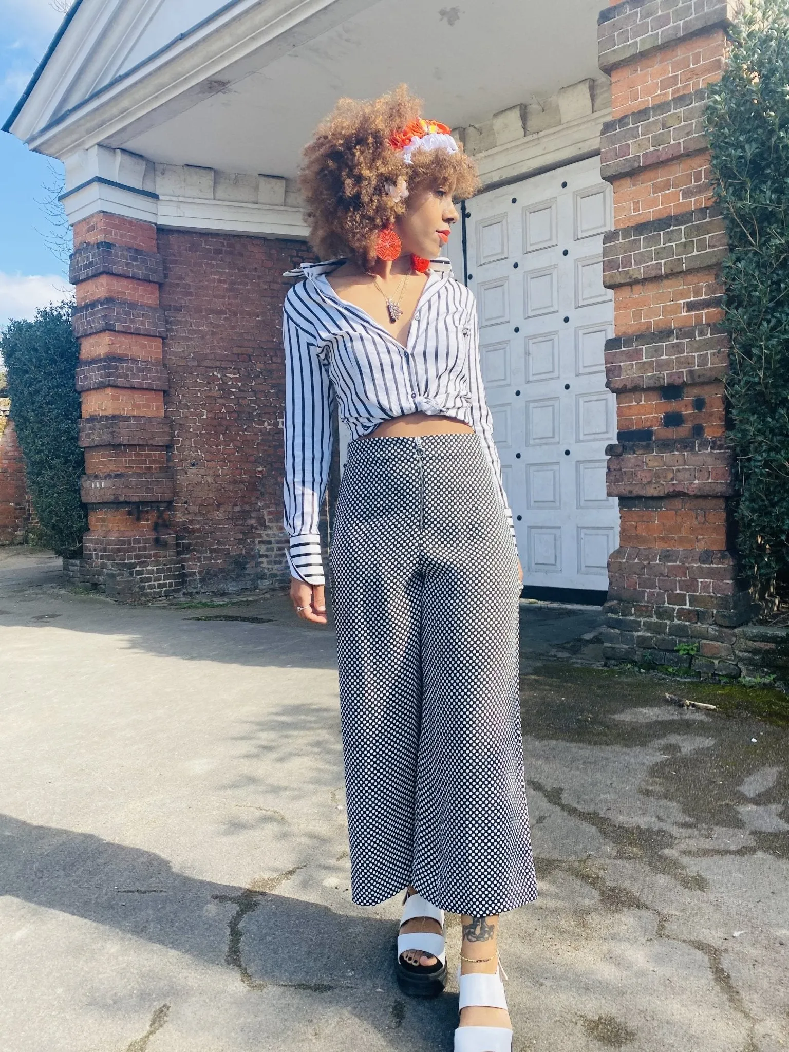 Snowdrop Polka Dot Culottes