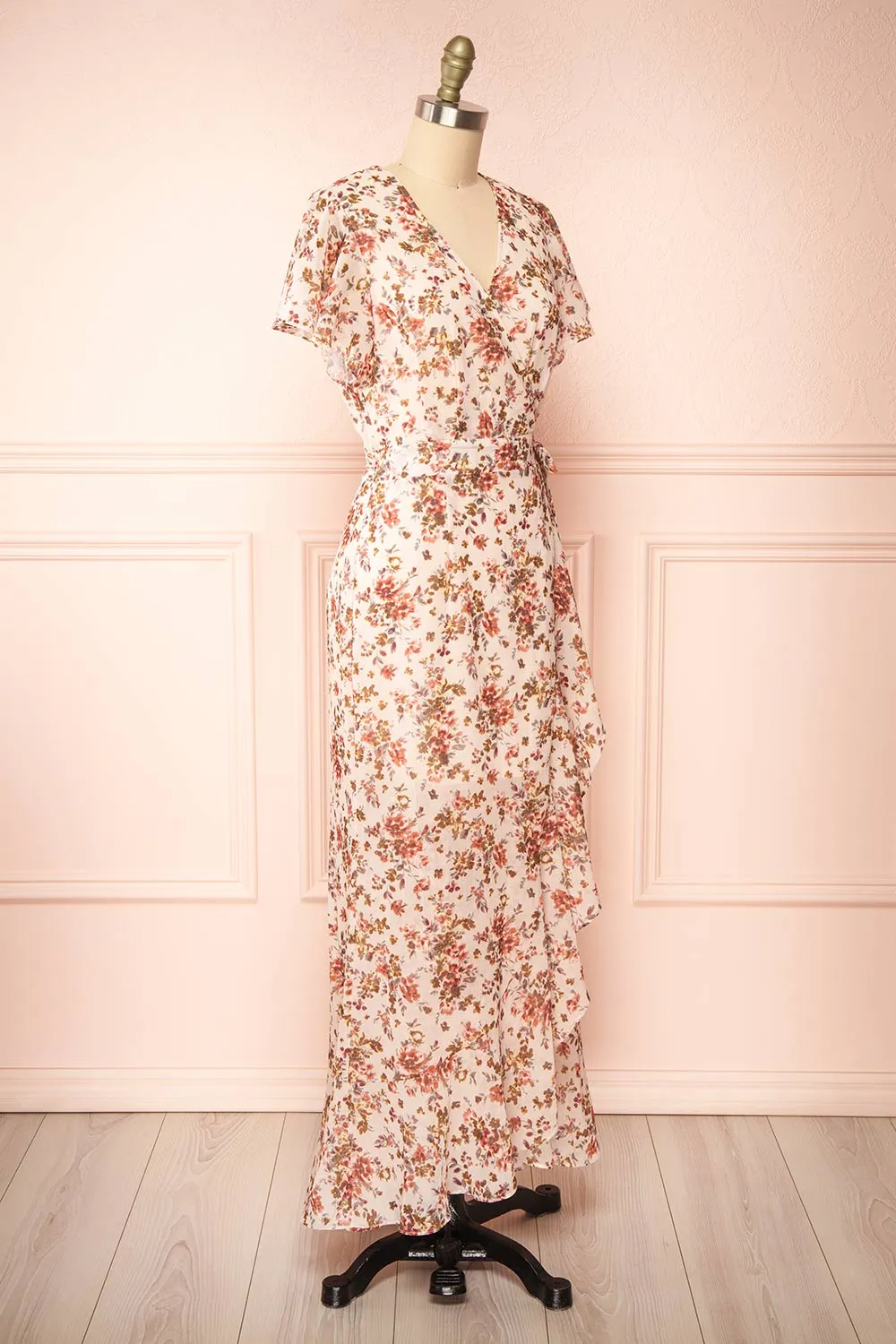 Soyoon | Floral Wrap Maxi Dress