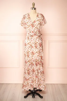 Soyoon | Floral Wrap Maxi Dress