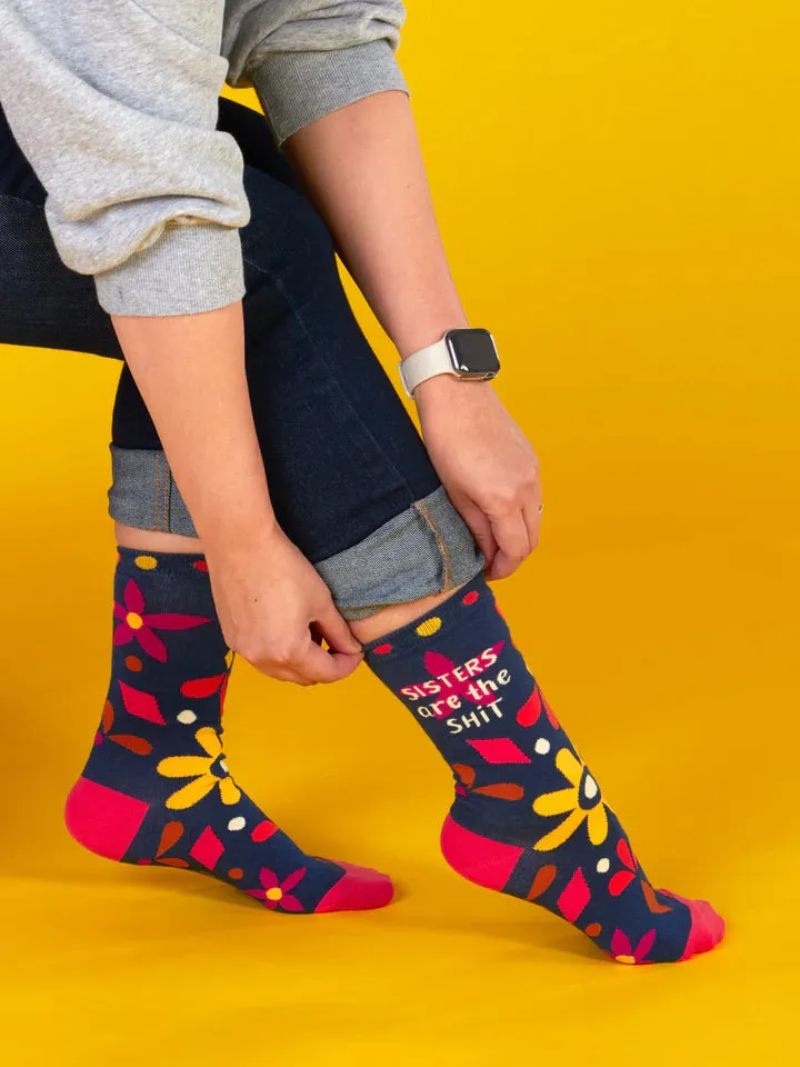 Women's Sisters Are the Shit Socks